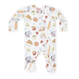 Angel Dear 2 Way Zipper Footie ~ Bonjour Breakfast