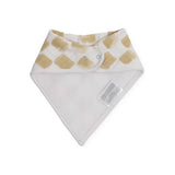 Little Unicorn Cotton & Muslin Bandana Bib 4 Pack ~ Adobe Checker