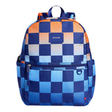 State Bags Kane Backpack ~ Blue/Orange Gradient Checkerboard