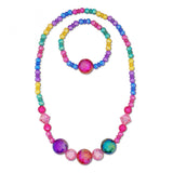 Milk x Soda Crystal Ball Necklace & Bracelet Set