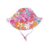 Angel Dear Muslin Sun Hat ~ Tropical Retro Floral