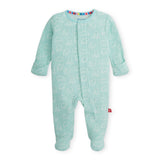 Magnetic Me Waffle Footie ~ Blue Polaris