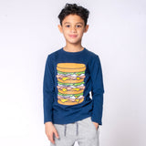 Appaman Boys Graphic l/s Tee ~ Bacon, Egg, & Cheese