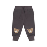 Huxbaby Furry Huxbear Sweatshirt & Sweatpants Set ~ Soft Black