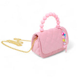 Tiny Treats Pearl Handle Message Charm Handbag