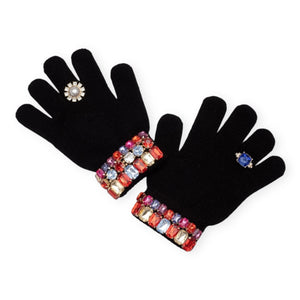 Super Smalls Ice Skating Jeweled Gloves