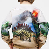 Molo Miksi Sweatshirt ~ Hot Spring Dinos