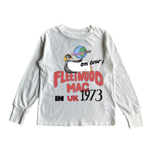 Rowdy Sprout Baby Fleetwood Mac Penguin 1973 l/s Tee ~ Vintage White