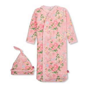 Magnetic Me Modal Ruffle Gown & Hat Set ~ Ainslee