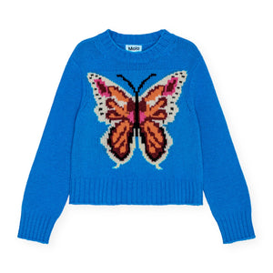 Molo Gulda Knit Sweater ~ Butterfly Knit