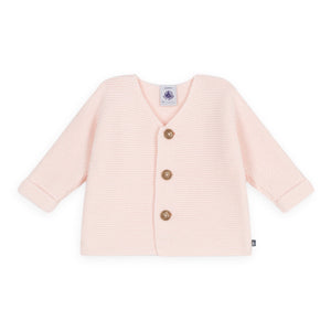 Petit Bateau Knit Cardigan ~ Light Pink