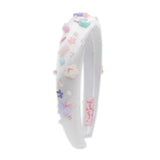 Bari Lynn Padded Shimmer Charm Headband