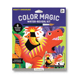 Mudpuppy Mighty Dinosaurs Color Magic Water-Reveal Kit