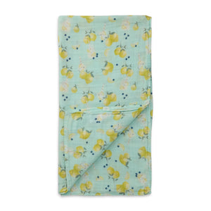 Loulou Lollipop Muslin Swaddle ~ Lemon Squeezy