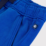 Petit Bateau Boys Drawstring Pants ~ Blue