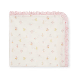 Magnetic Me Modal Ruffle Blanket ~ Baby Beats Pink
