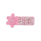 Bari Lynn Patent Flower Crystallized Clip