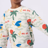 Petit Bateau Boys Bel Ete Print Sweatshirt ~ Multi