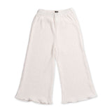 Petite Hailey Elise Pleated Top & Pants Set ~ Ivory