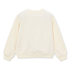 Mayoral Girls Sweatshirt w/ Sequins ~ Chickpea