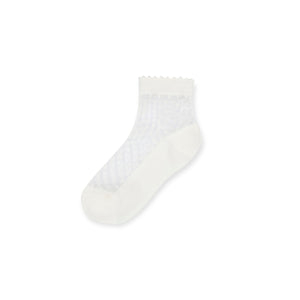 Mayoral Girls Lace Socks ~ Natural