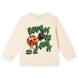 Stella McCartney Boys Move It or Lose It Sweatshirt ~ Cream