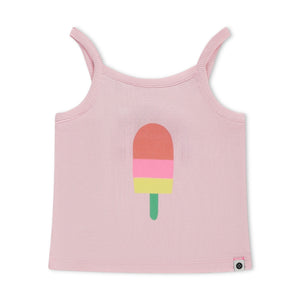 Babyface Girls Popsicle Tank Top ~ Blush