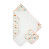 Loulou Lollipop Hooded Towel Set ~ Sun-kissed Shoal