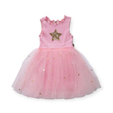 Petite Hailey Baby Anna Star Tutu Dress ~ Pink