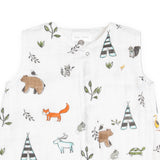 Little Unicorn Cotton Muslin Sleep Bag ~ Forest Friends