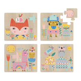 Vilac Suzy Ultman Evolutive Wooden Puzzles Set of 4