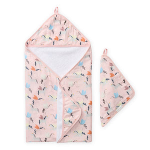 Loulou Lollipop Hooded Towel Set ~ Unicorn Ballet