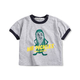 Bobo Choses Baby Mr. Pickles T-shirt ~ Heather Grey