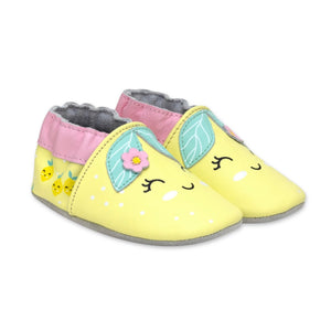 Robeez Baby Moccasin ~ Happy Lemon
