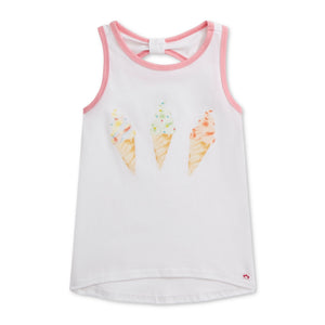 Appaman Hazel Ice Cream Tank Top ~ White