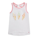 Appaman Hazel Ice Cream Tank Top ~ White