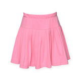 Hannah Banana Rhinestone Embellished Sweatshirt & Pleated Skirt Set ~ Hot Pink