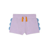 Stella McCartney Baby Girl Fish Graphic Scalloped Sweatshirt & Shorts Set ~ Purple