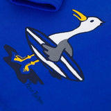 Petit Bateau Baby Duck Graphic Sweatshirt ~ Blue