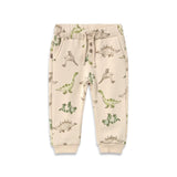 Mayoral Baby Boy Dinos Print Sweatshirt & Sweatpants Set ~ Light Taupe