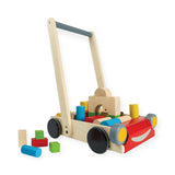 PlanToys Wooden Block Baby Walker