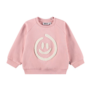 Molo Baby Disc Sweatshirt & Simon Sweatpants Set ~ Mellow Rose