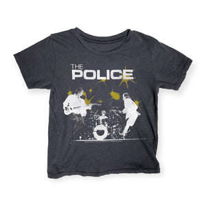 Rowdy Sprout Baby The Police s/s Tee ~ Vintage Black