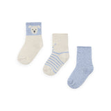 Mayoral Baby Boy Socks 3 Pack ~ Sky Blue