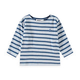 Molo Baby Edarko l/s Tee & Saxon Pants Set ~ Lagoa Stripe