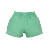 Play Up Baby Sun Print T-Shirt & Woven Shorts Set ~ White/Dark Mint