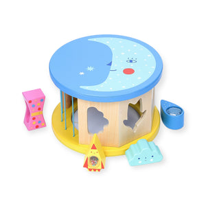 Vilac Suzy Ultman Night & Day Shape Sorter