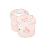 Magnetic Me Cotton Reversible Bib ~ Chloe