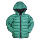 Appaman Boys Reversible Puffer Coat ~ Forest Green