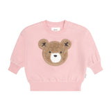 Huxbaby Furry Huxbear Sweatshirt & Sweatpants Set ~ Vintage Pink